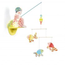 Szélmobil függődísz – Horgászó lányka