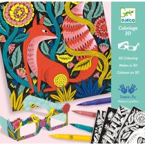 Mesebeli erdő – 3D színező