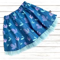 pörgős szoknya, mezei virágok