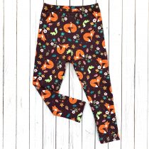 vastag leggings – róka és virágok