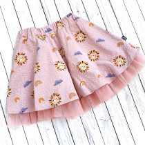 pörgős szoknya – oroszlán napocska