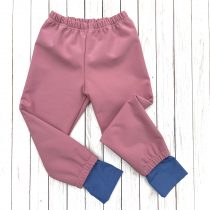 softshell esőnadrág – púder rózsaszín