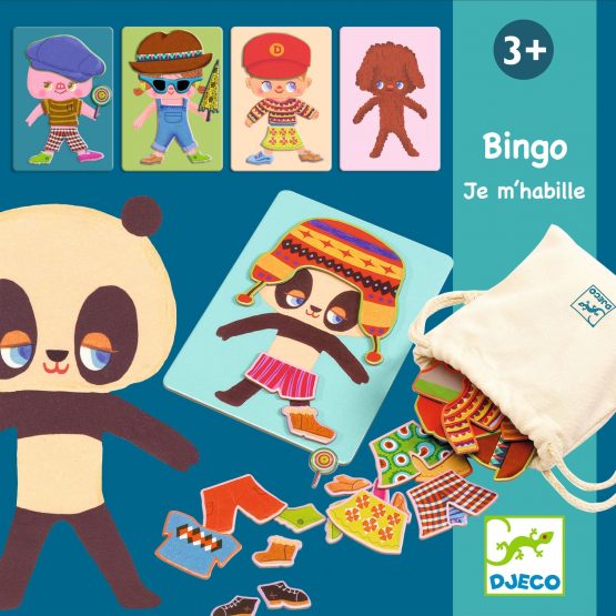 Öltöztető játék – Ruha bingó – Dress Up Bingo – djeco