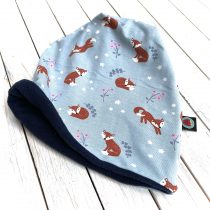 sapka – róka ( polár béléssel )