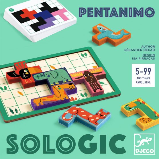 Logikai játék – Hétszer öt – Pentanimo – djeco