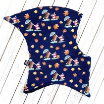 “űrhajós” sapka – őszi avar  ( polár béléssel )