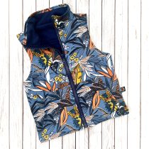 mellény – kék dzsungel