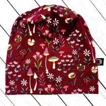 sapka – gombák és virágok