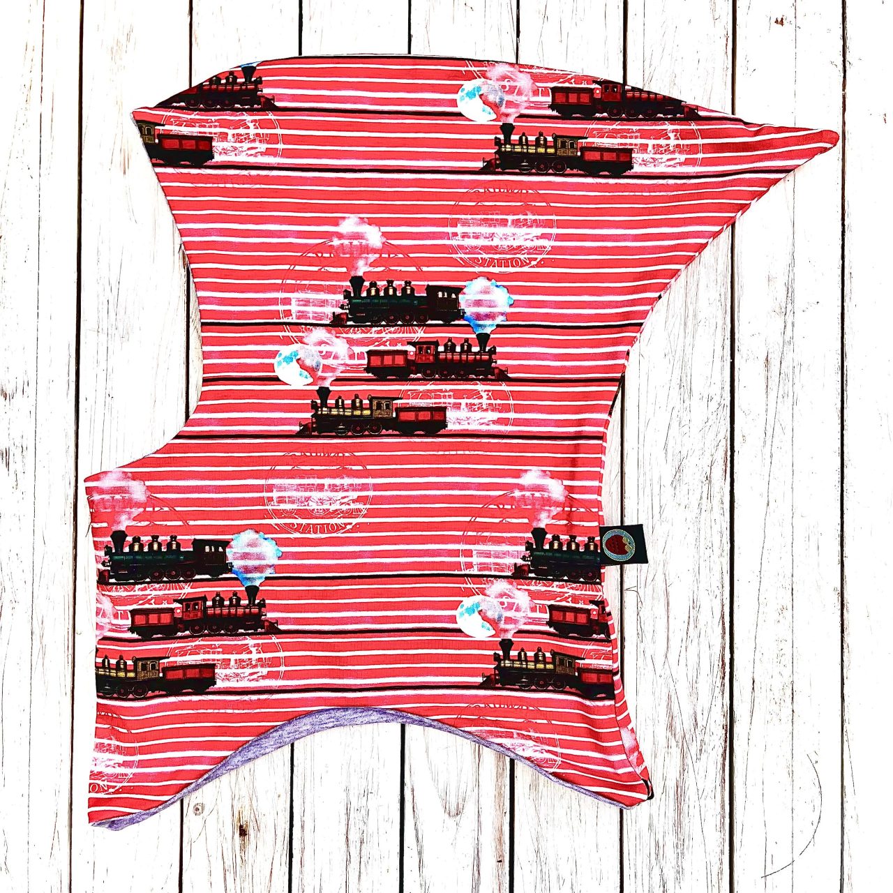 “űrhajós” sapka – mozdony ( pamut béléssel )