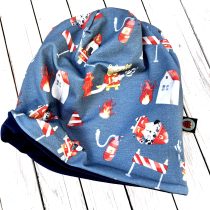 sapka – állati tűzoltók ( kék )