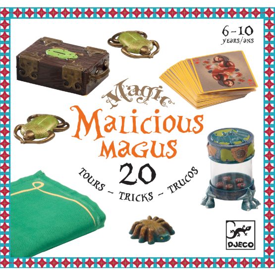 Bűvészkészlet – Szemfényvesztő, 20 trükk – Malicious magus