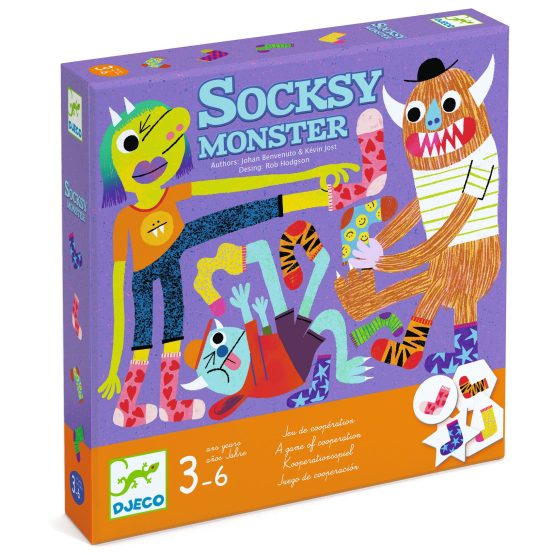 Társasjáték – Szörnyű zokni! – Socks y Monster