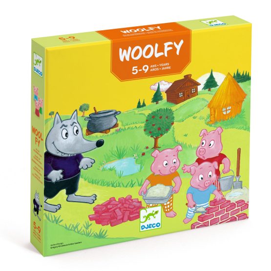 Társasjáték – A három kismalac – Woolfy