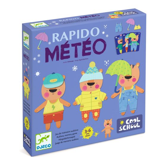 Társasjáték – Öltözz Teó! – Rapido Meteo