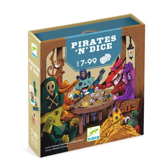 Társasjáték – Kalóz kockázat – Pirates ‘n’ Dice