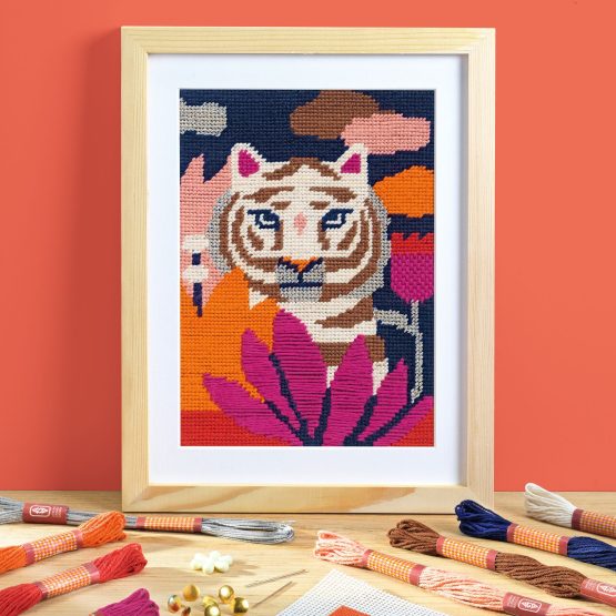 Műterem 64 – Tűhímzés, Alkony – Atelier 64, Needlepoint