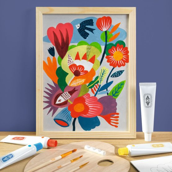 Műterem 23 – Színkeverés, Csendélet – Atelier 23, Colour Mixing