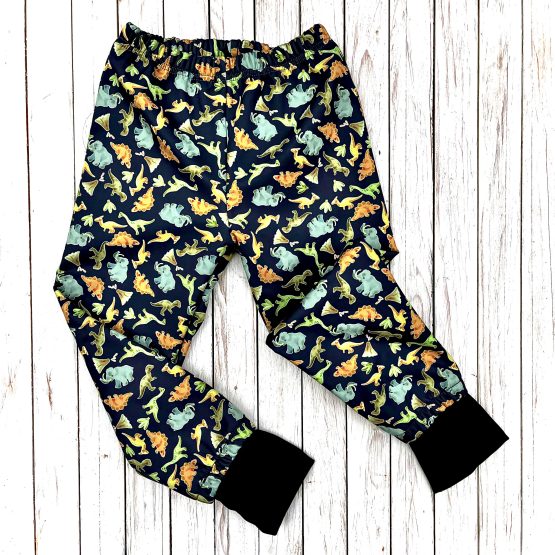 softshell esőnadrág – zöld dinoszauruszok